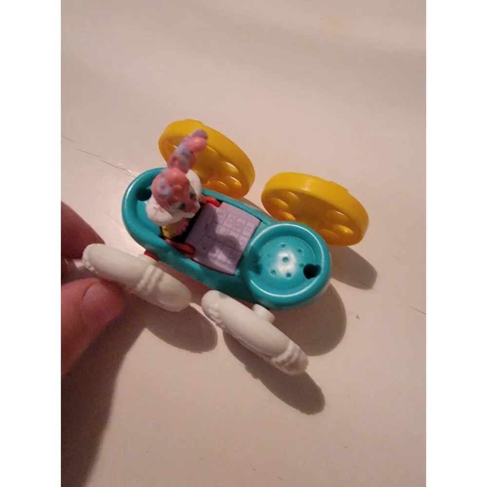 Vintage 1990 McDonald’s Tiny Toon Adventures Flip Cars Happy Meal Toys 2 in 1